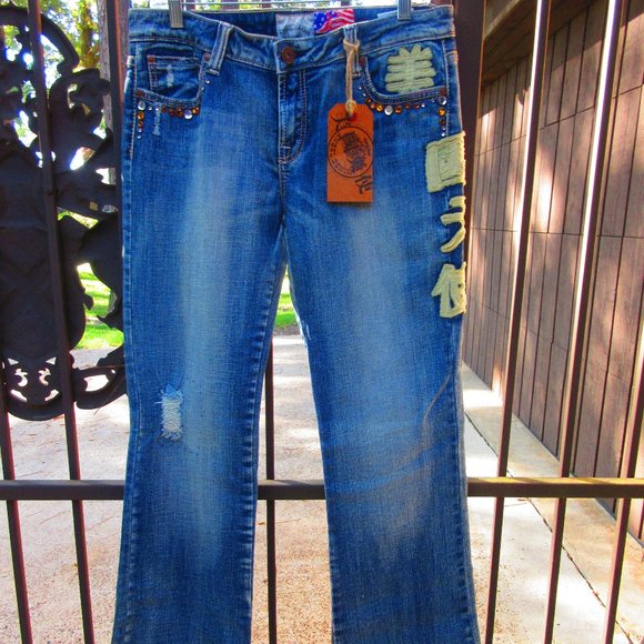 Angel Jeans Original California Vintage Denim - ANGEL JEANS ORIGINAL CALIF. VINTAGE Very Stylish